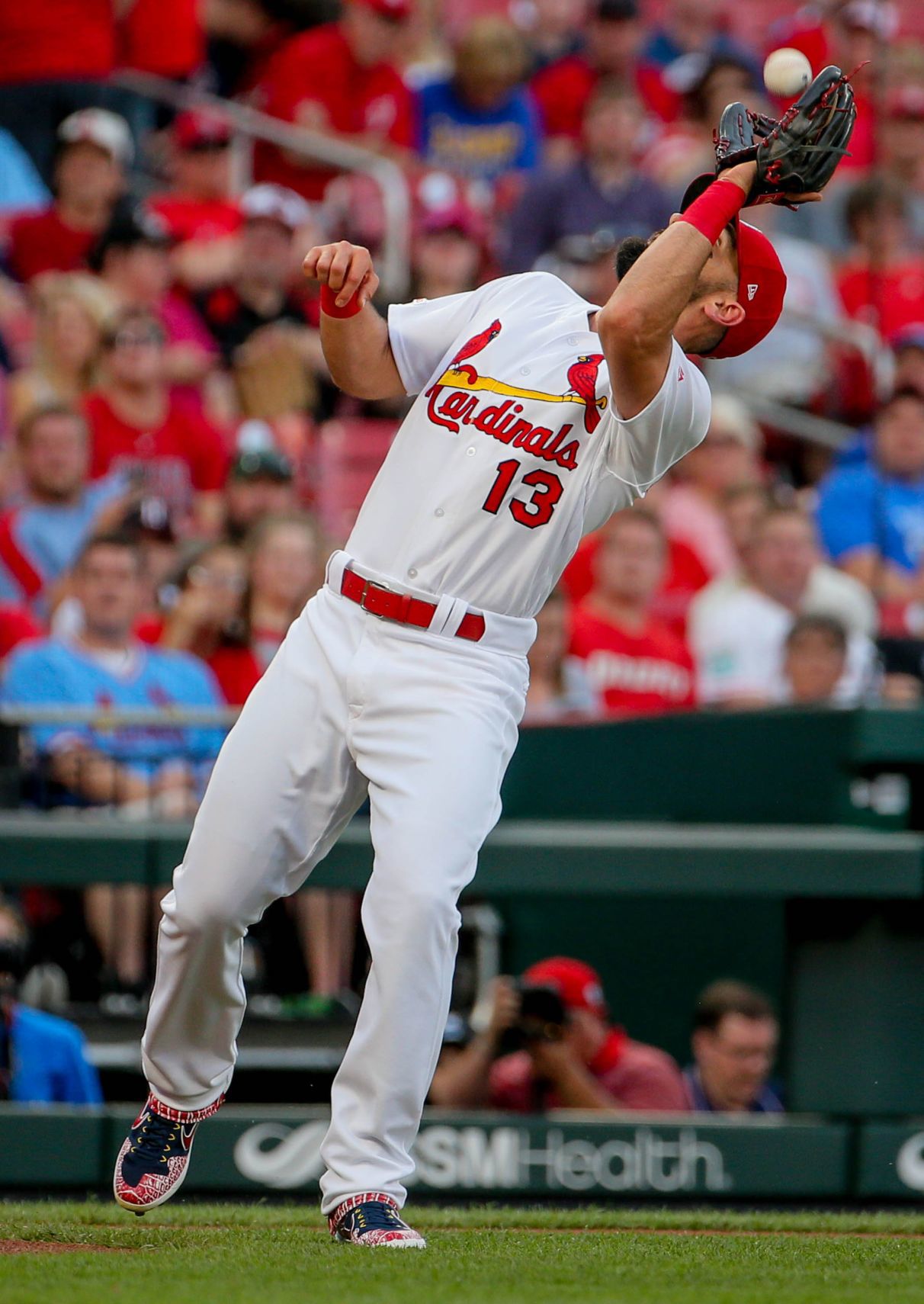 St. Louis Cardinals take on the Miami Marlins at Busch